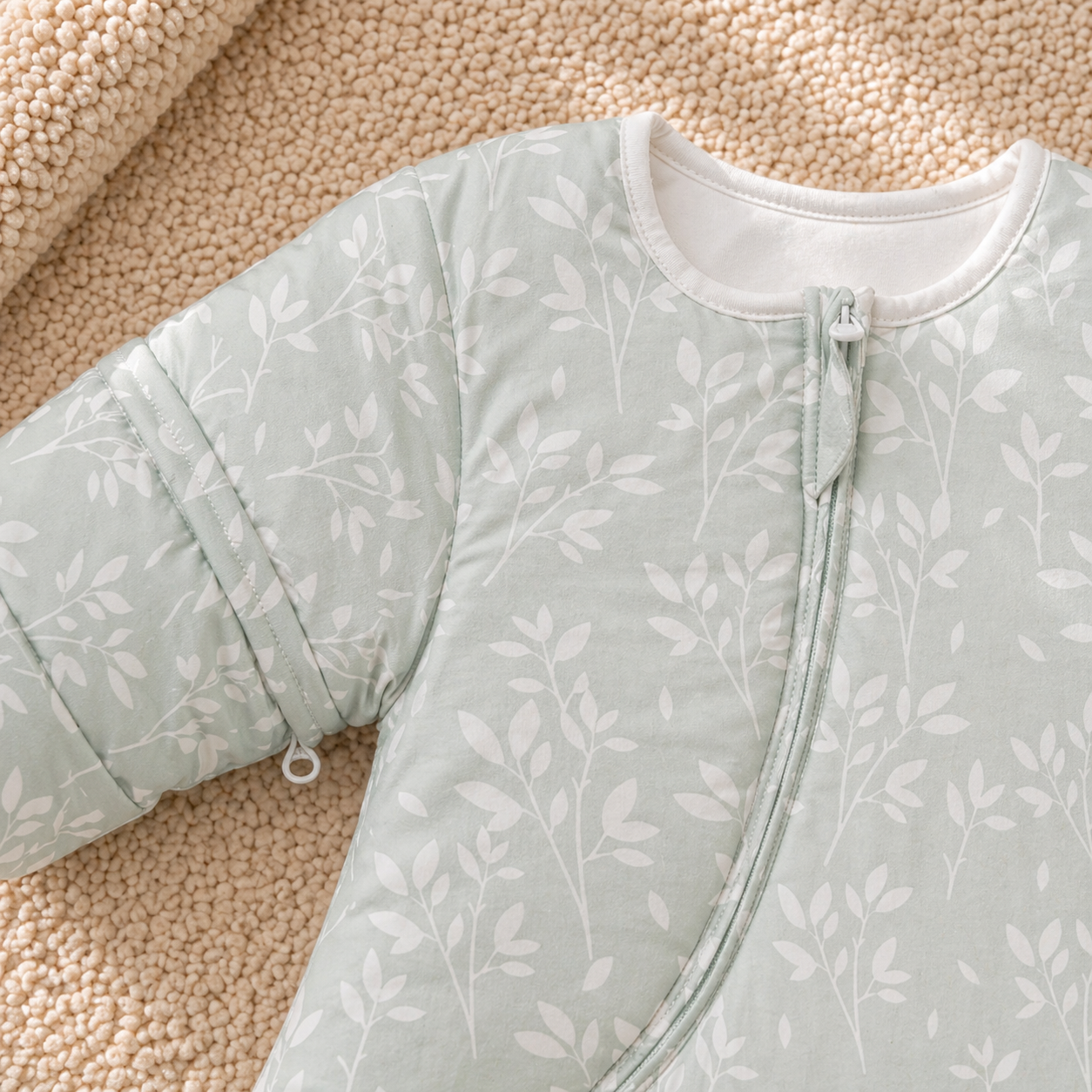 Gigoteuse hiver bébé TOG 3.5 motif végétal