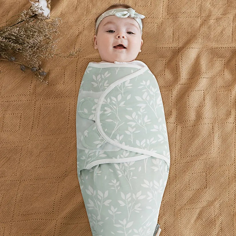 Gigoteuse emmaillotage bébé au style naturel