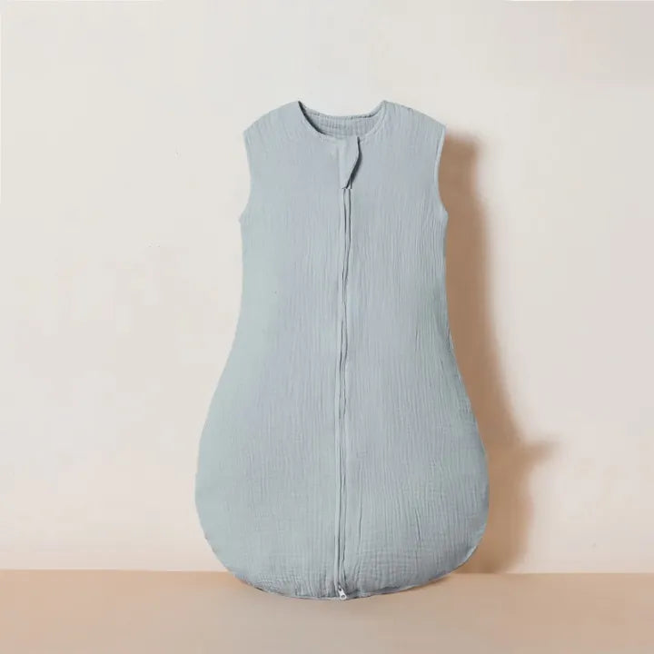 Gigoteuse été gris clair en coton doux