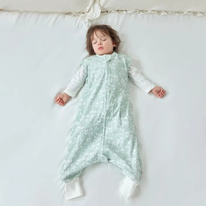 Gigoteuse été légère en coton vert sauge