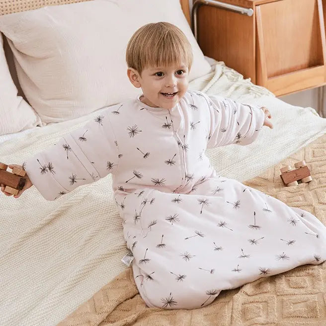 Gigoteuse hiver bébé fille rose poudré