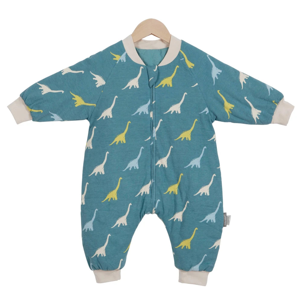 Turbulette avec Pied à motif Dinosaure