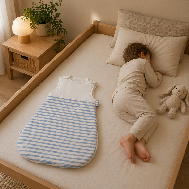 À quel âge faut-il arrêter de mettre une gigoteuse à bébé ?