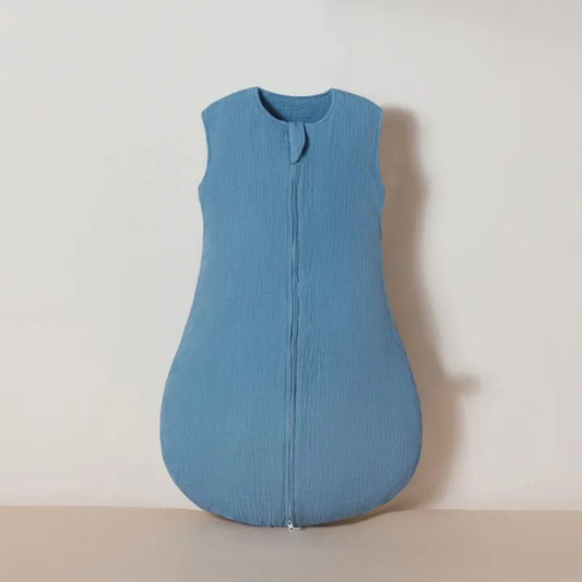 Gigoteuse estivale bébé bleu sans manche