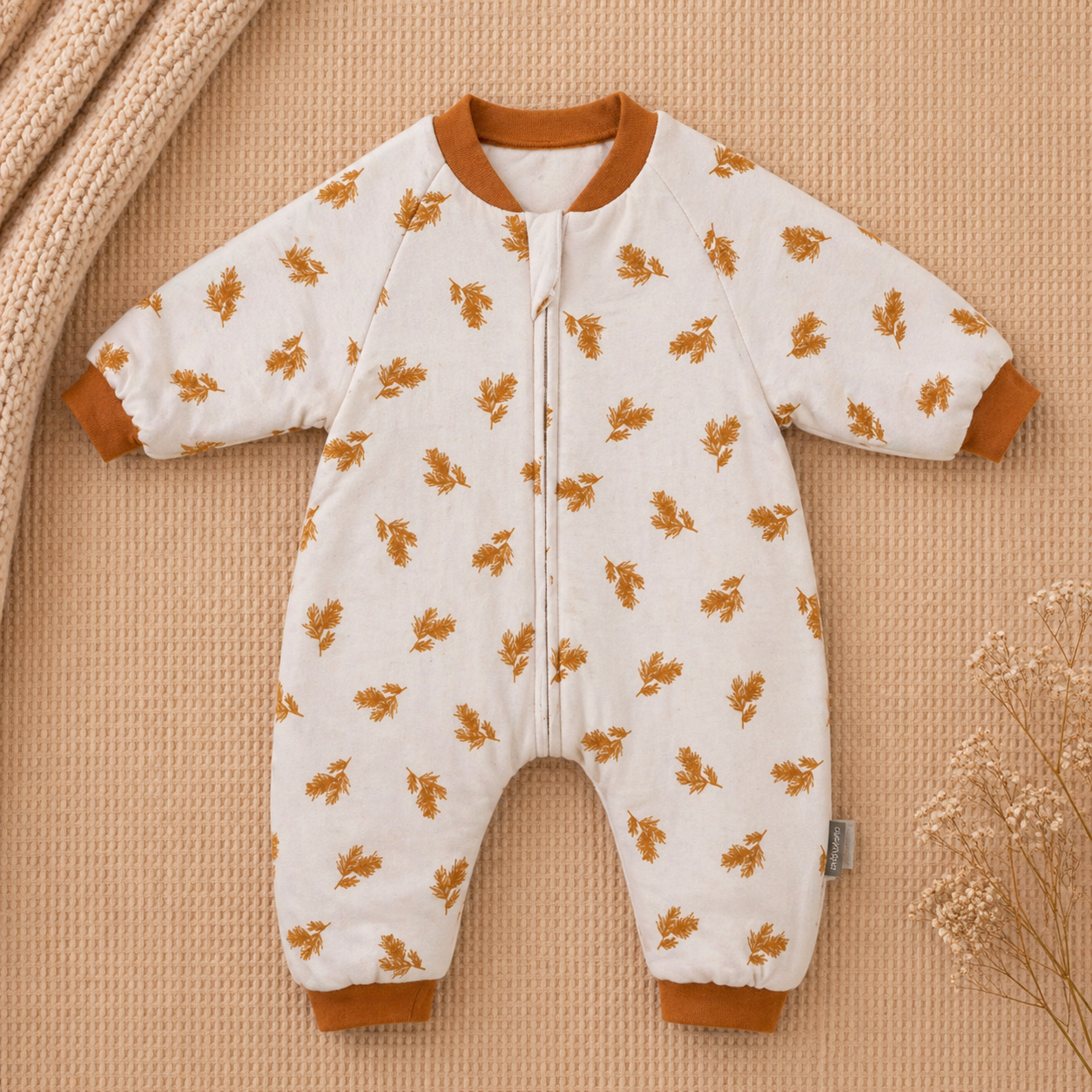 Gigoteuse à Pied Bébé – Motif Automne