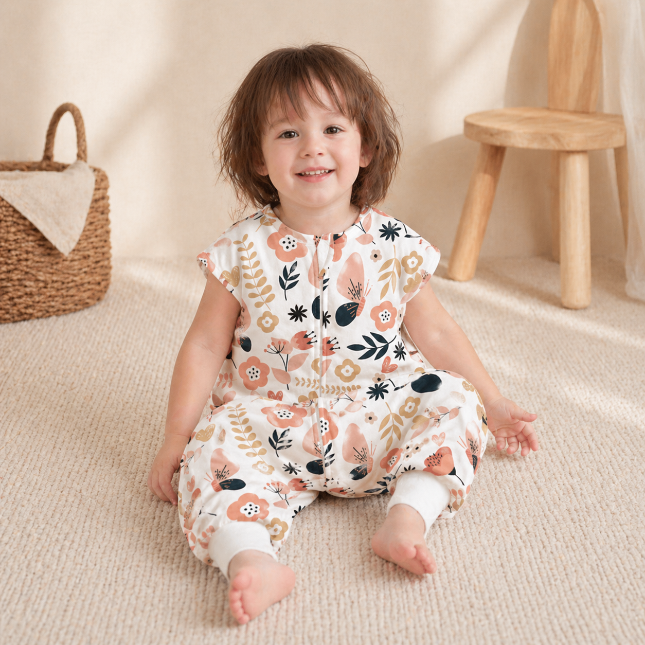 Gigoteuse été bohème pour bébé fille