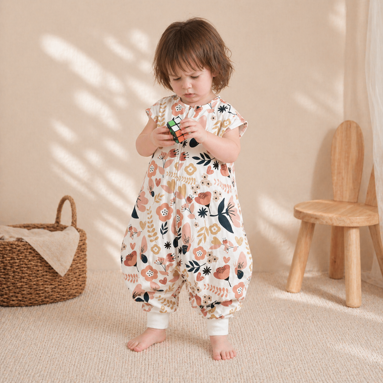 Gigoteuse été bohème pour bébé fille