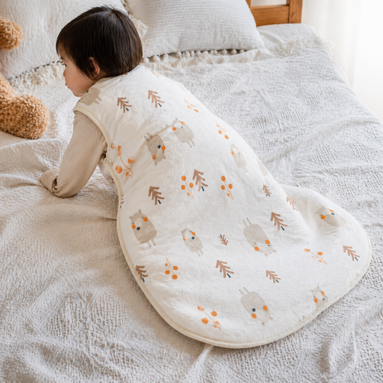 Turbulette hiver apaisante pour nuits étoilées