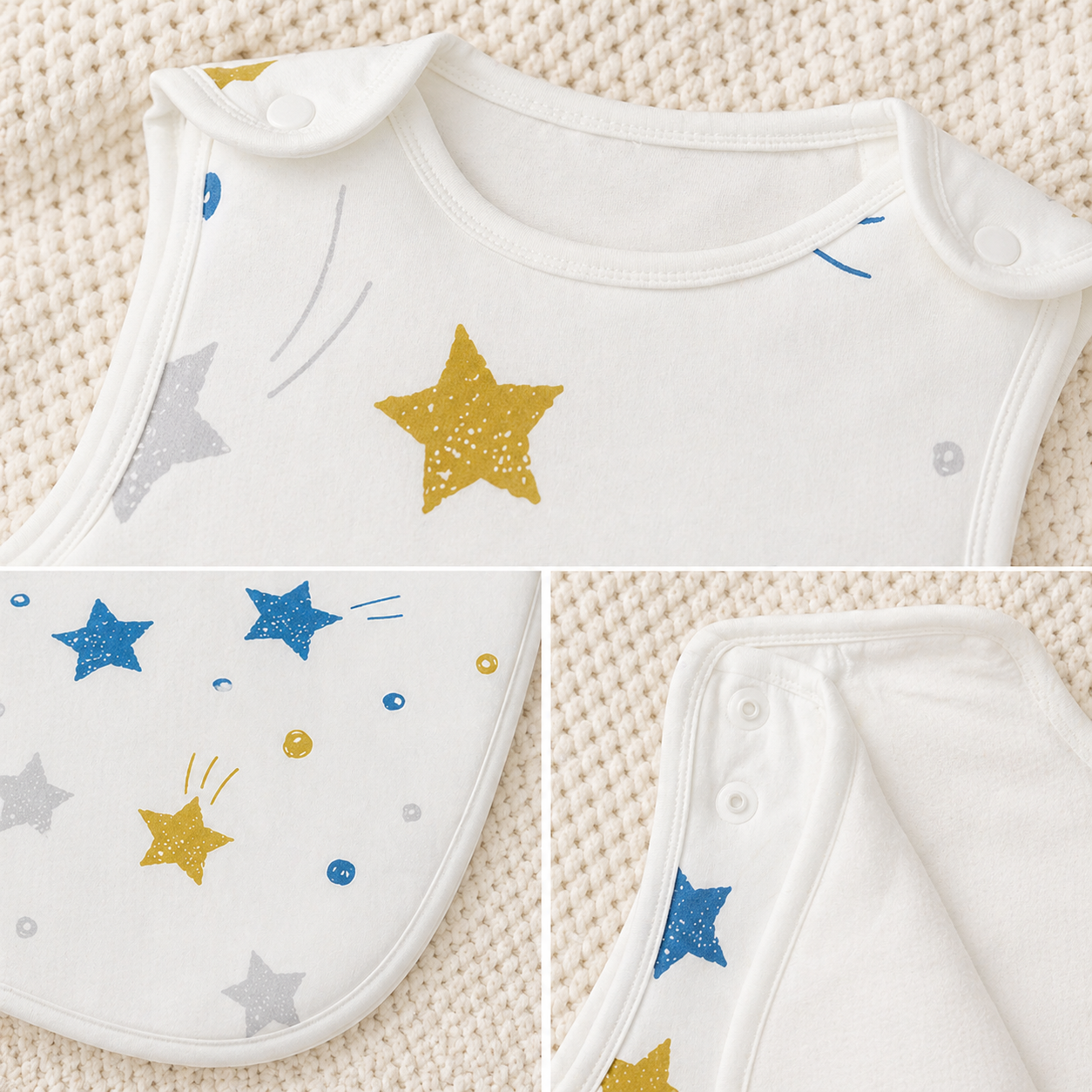 Turbulette hiver bébé anti-rejet de couverture