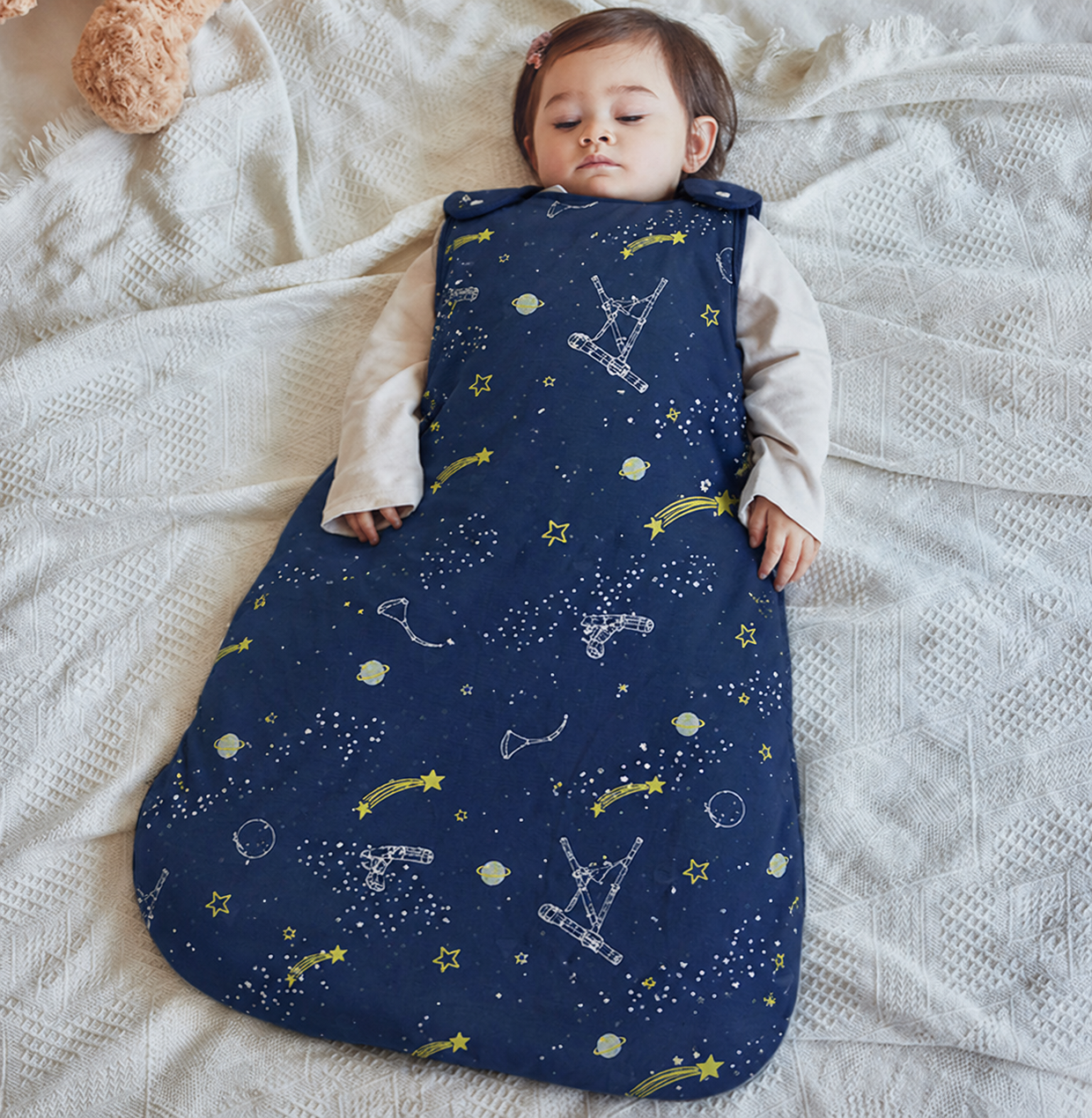Turbulette hiver bébé cocooning pour sommeil paisible
