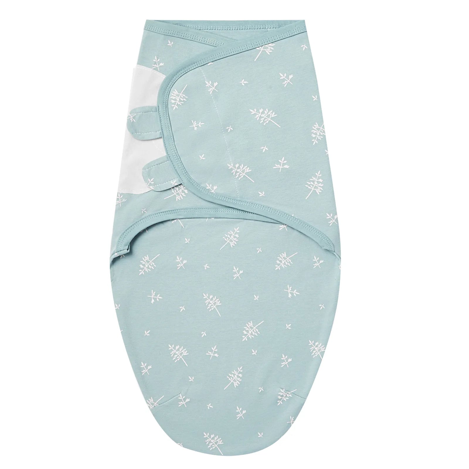Turbulette bébé coton motif floral apaisant
