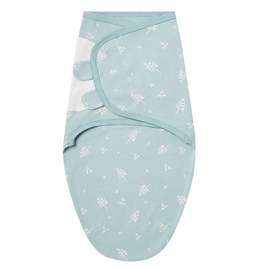 Turbulette bébé coton motif floral apaisant